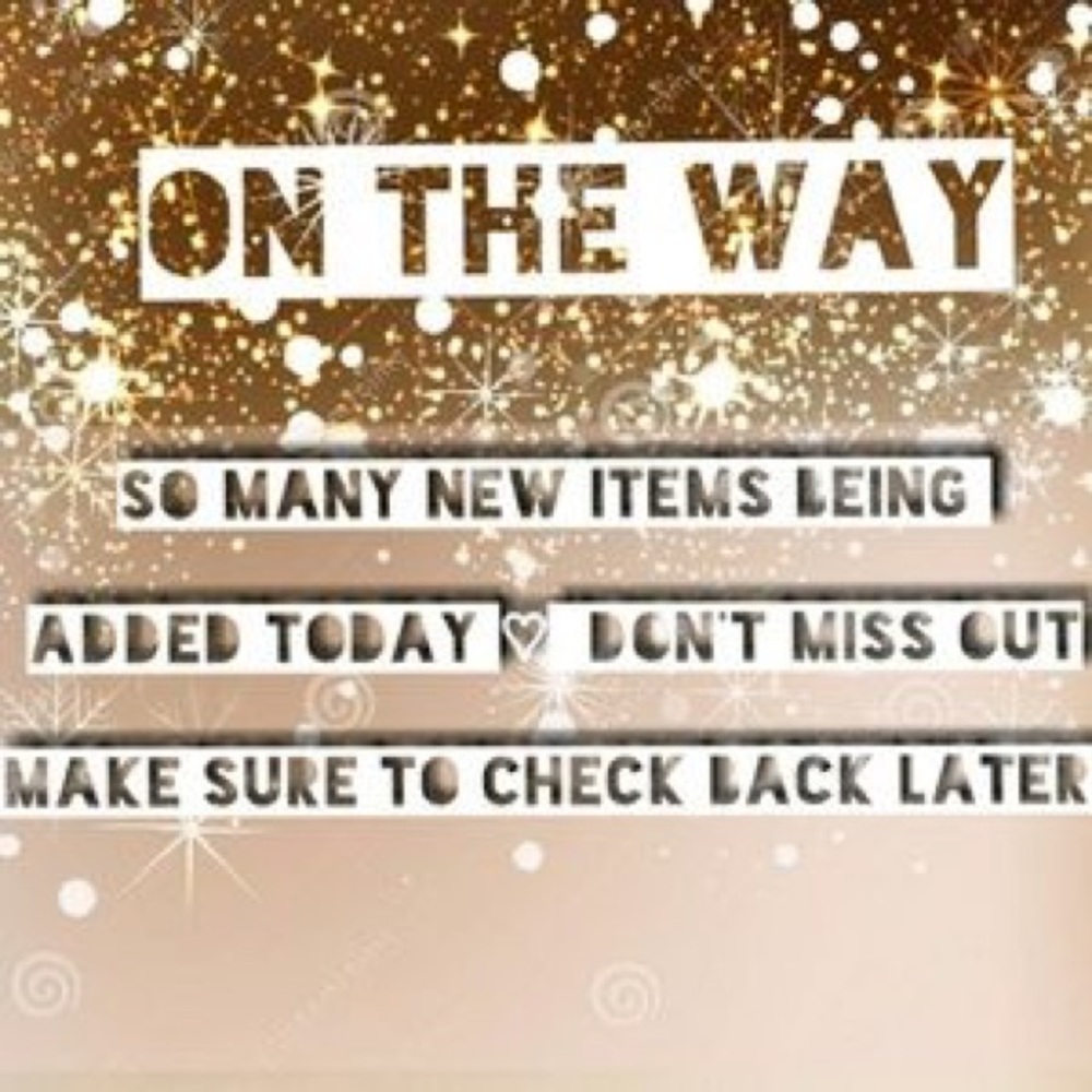 New items are being added soon!